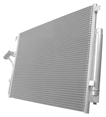 Image de Condenseur climatisation avec sécheur Tubes de refroidissement parallèles HELLA pour entre autres VW CRAFTER