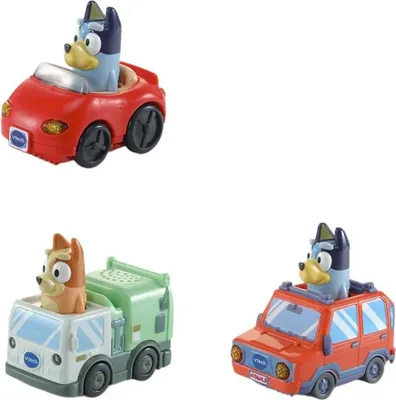 Produktbild von Vtech Tut Tut Baby Flitzer Bluey 3 Zufällige Versandversion Sortiert Englisch Mehrfarbig Mehrfarbig One Size