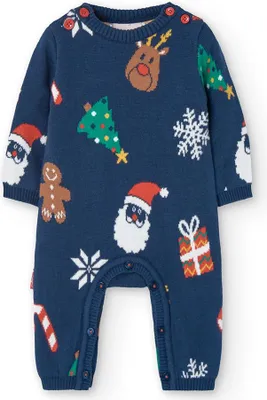 Produktbild von Boboli Knitted Play Strampler Mehrfarbig 6 Months Mehrfarbig 6 Months