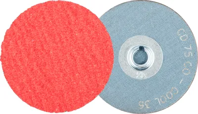 Produktbild von PFERD TOOLS COMBIDISC Keramikkorn Schleifblatt CD Ø 75 mm CO-COOL36 für Stahl und Edelstahl