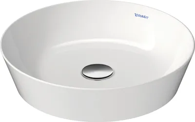 Produktbild von Duravit DU Aufsatzbecken Cape Cod 430mm Weiß ohne Überlauf, ohne Hahnlochbank