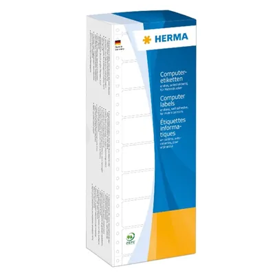 Produktbild von HERMA Computeretiketten weiß 88,9x35,7 mm Papier 4000 St.