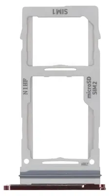 Immagine prodotto di Clappio, supporto duale Nano-SIM / Micro-SD per Galaxy Note 20 Ultra, color bronzo