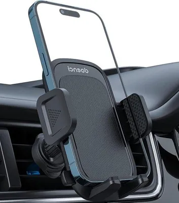 Image de Support de téléphone pour voiture avec pinces robustes pour smartphones de 4 à 7 pouces