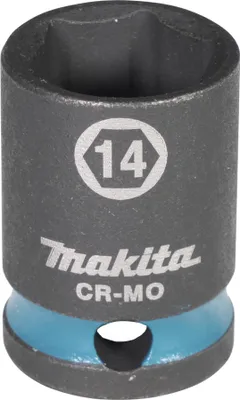 Produktbild von Makita Schlagnuss 3/8", SW14, kurz, Impact Black