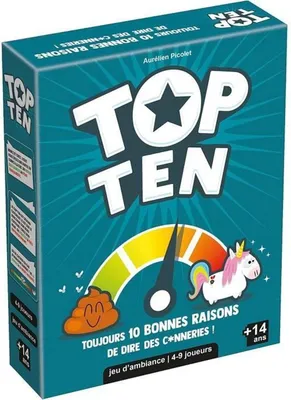 Produktbild von Asmodee CGTOP01, Kartenspiel, Party, 14 Jahr(e), 30 min, 30 min, Familienspiel
