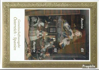Produktbild von Briefmarken Österreich 2009 Mi Block56 (kompl.Ausg.) gestempelt Velázquez
