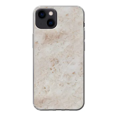 Produktbild von MuchoWow® Handyhülle Schutzhülle Hülle für iPhone 13 Marmor - Muster - Braun Silikon Softcase Handy Hülle - Karteninhaber