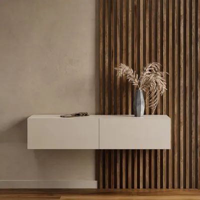 Produktbild von Flur Möbel Garderobe Hängeschrank 140cm einzeln Kaschmir