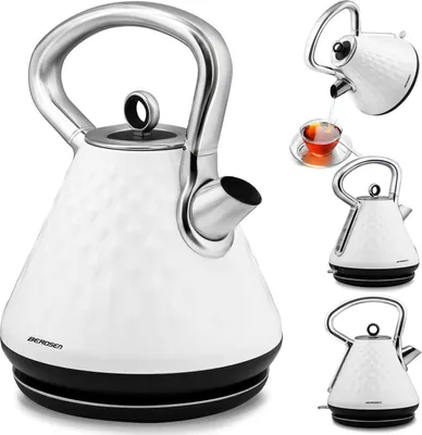 Produktbild von Elektrischer Wasserkocher 1,7 l Berdsen BD-700 weiß