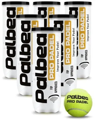 Produktbild von Padelbälle, FIP- – 1 Karton mit 6/12/24 Dosen.