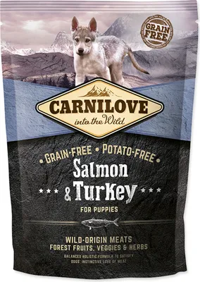 Obrázek produktu pro Carnilove Dog Salmon & Turkey Puppy - losos a krůta 1,5kg