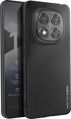 Zdjęcie produktu dla Xfm, etui do Xiaomi Redmi Note 14 Pro 5G / 4G i Redmi Note 14 Pro Plus, czarne
