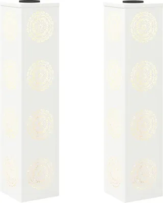Obrázok produktu pre Solárne LED svetlo na chodník 2 pcs Biela