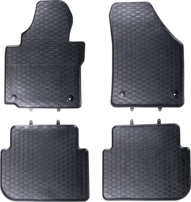 Produktbild von GH Gummifußmatten Set für VW Touran 1T, Bj. 2003-2015, Marke: Geyer & Hosaja