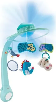 Image de Mobile Musical Projecteur INFANTINO Jolis Reves 3 en 1, Berceuses Apaisantes, Lumière Douce, Animaux Adorables
