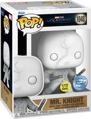 Produktbild von Marvel Moon Knight - Mr. Knight 1048 Special Edition Glows - Funko Pop! Vinyl Figur
