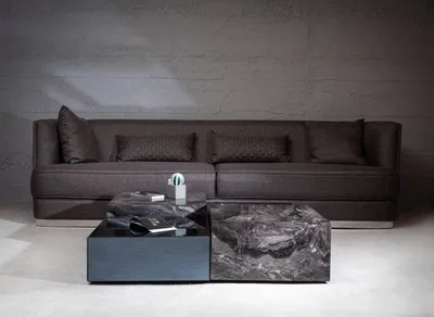 Produktbild von Stilvoll Couchtisch aus Glas in minimalistischem Stil für das Wohnzimmer