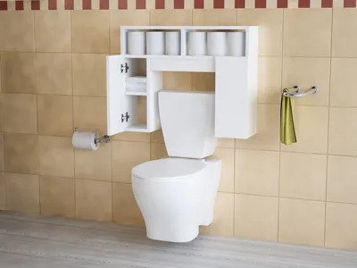 Produktbild von Toiletten Hängeschrank Weiß Geronimo ""