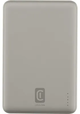 Produktbild von Cellularline Power Bank Magsafe 5000, 5000 mAh, Kabelloses Aufladen, Beige