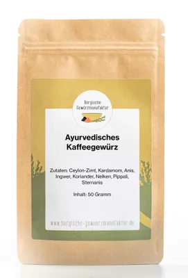 Produktbild von Ayurvedisches Kaffeegewürz ohne künstliche Zusatzstoffe