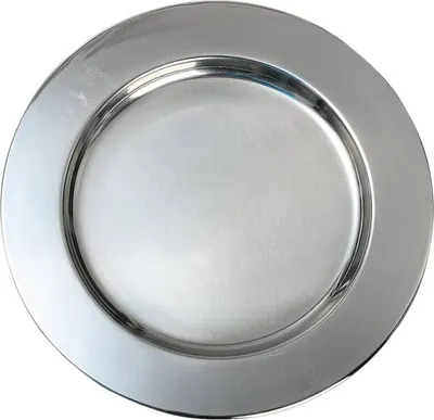 Produktbild von Teller Edelstahl Poliert Ø 21cm Kerzenhalter Kerzenteller Untersetzer Tischdeko