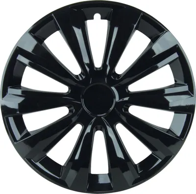 Produktbild von Unitec Radzierblende Delta 40 cm (16 Zoll) schwarz 1 stück