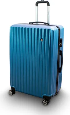 Produktbild von Barut Trolley Hartschalen Koffer Hartschalenkoffer Hardcase Größe XL - Modell General (Blau) MS-17252