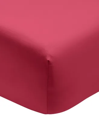 Immagine prodotto di Elzusha - Lenzuolo con angoli 140x200 cm, realizzato in 100% cotone, colore bordeaux