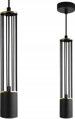 Obrázok produktu pre LED stropné svietidlo závesné svietidlo luster čierne podkrovie elegantná trubica GU10
