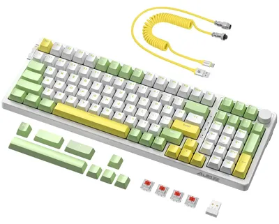 Obrázek produktu pro Mechanická herní klávesnice s možností výměny spínačů za provozu a RGB podsvícením