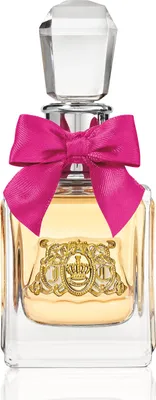 A bottle of Juicy Couture Viva La Juicy eau de Parfum for women.