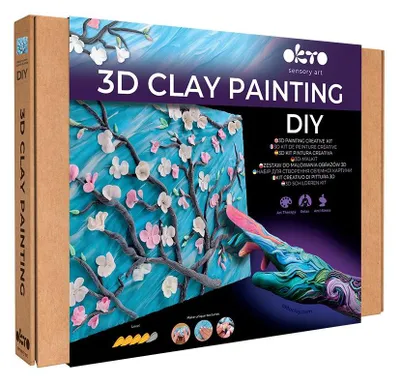 Produktbild von Okto Malspielzeug 3D Kunst Mandelblüte Van Gogh