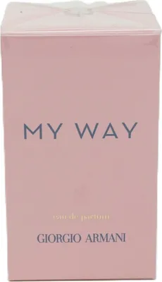 Produktbild von Giorgio Armani My Way, Frauen, 90 ml, Nicht nachfüllbare Flasche, Spray, Alcohol, Parfum / Fragrance, Aqua / Water, Linalool, Benzyl Salicylate, Benzyl Alcohol,..., 1 Stück(e)
