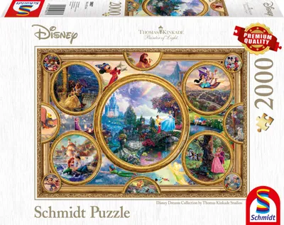 Produktbild von Schmidt Spiele Disney Dreams Collection - 2000 Teile Puzzle; 59607