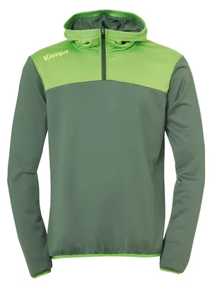 Immagine prodotto di Kempa Emotion 2.0 Quarter Zip Hoody verde drago/verde speranza L
