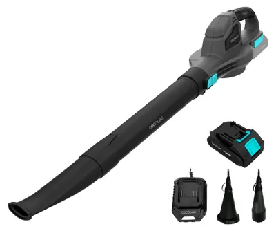 Produktbild von Cecotec AirForce 2500 Agile, Handgehaltenes Gebläse, 241 km/h, 198 km/h, 241 km/h, 235 m³/h, Schwarz, Grün