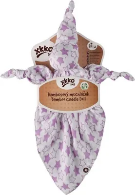 Zdjęcie produktu dla Bambusowe zwierzątko XKKO - Little Stars Lilac