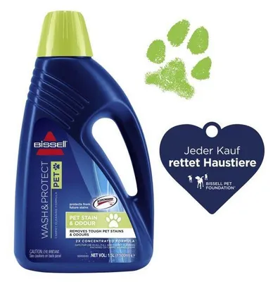 Produktbild von Bissell Wash & Protect - Pet Teppichshampoo Reinigungsmittel