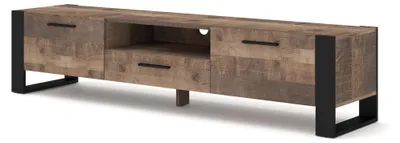 Productafbeelding van TV-kast NUKA, 200 cm, kleur: grijze eik, staand model, commode