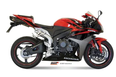 Zdjęcie produktu dla Mivv SPORT tłumik SUONO SLIP-ON nakładki ze stali nierdzewnej do HONDA CBR 600 RR BJ 2007 > 2012