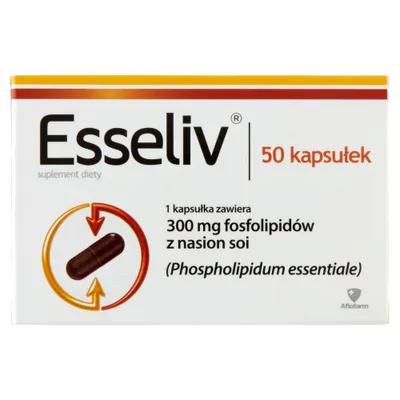 Produktbild von Esseliv 1x50 Kapseln Phospholipidum Lebererkrankungen Essentiale