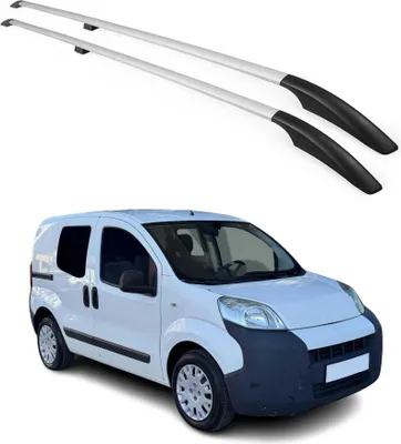Image de Barres de toit longitudinales pour Citroen Nemo 2008-2016 Aluminium Noir