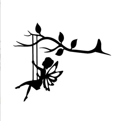 Produktbild von Garten Holzschleuder - Silhouet Kunstwerk Metallisch Schwarz