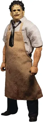 Produktbild von Mezco Toys Texas Chainsaw Massacre Actionfigur 1/12 Leatherface Deluxe Edition 17 cm