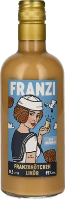 Produktbild von Franzi Franzbrötchen Likör 15% Vol. 0,5l