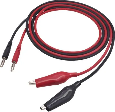 Produktbild von VOLTCRAFT MSL-100 Messleitung Stecker 4 mm 1.00 m Schwarz, Rot 1 St.