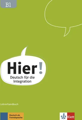 Produktbild von Hier! B1. Lehrerhandbuch mit 4 Audio-CDs und Video-DVD