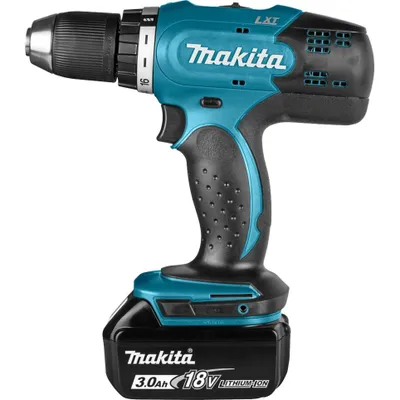 Obrázok produktu pre Makita DDF453SFE, Pištoľová vŕtačka, Čierna, Modrá, 1,3 cm, 3,6 cm, 1,3 cm, 1,5 mm