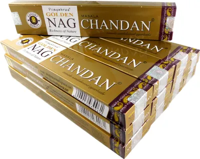 Produktbild von Räucherstäbchen Golden Nag Chandan -- 15 g